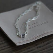 Iolite 堇青石方形手鍊 / 禮物包裝