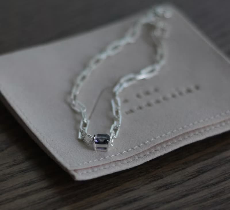 Iolite 堇青石方形手鍊 / 禮物包裝