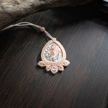 墨西哥瘋狂蕾絲瑪瑙編織項鍊│正能量│創意與靈感│消解負能量