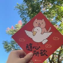 StarLululu 貓咪春聯 / 大春貼 / 隨心所欲 / 單張入 雙面圖案