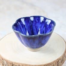 【送禮好物】湛海 天目釉 花瓣茶杯 茶碗 鶯歌名家葉敏祥作品