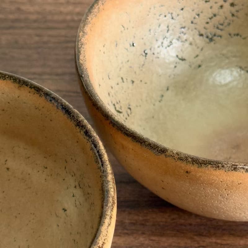 落日餘暉 手作釉燒陶碗