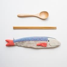 Travelling Tuna cutlery pouch - Nordic