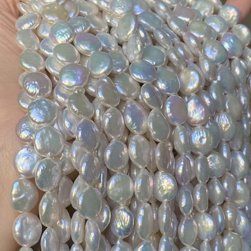 Amelia Jewelry丨親愛的波塞冬 14KGF皺皮巴洛克珍珠手鍊