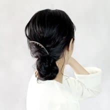 KANZASHI Comb 【Arc liner comb / Silver】