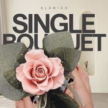 單支永生花束 - 粉紅(玫瑰)