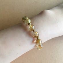 【金色山脈】鈦晶 黃銅 手鍊