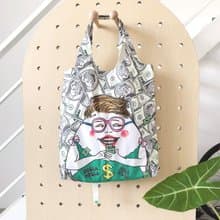 /新布料/  Dollar dollar bills 環保收納購物袋