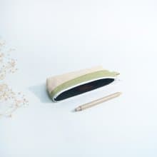 手作酪梨綠筆袋收納袋