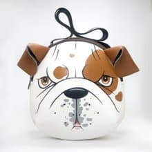 English bulldog crossbody bag  is compact fro carrying mobile phones.