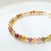 糖果碧璽 能量電氣石 招財黃色系 能量手串 手鍊 禮物 一物一圖