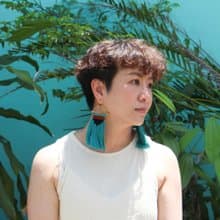 異地迷走 垂墜流蘇 編織耳環