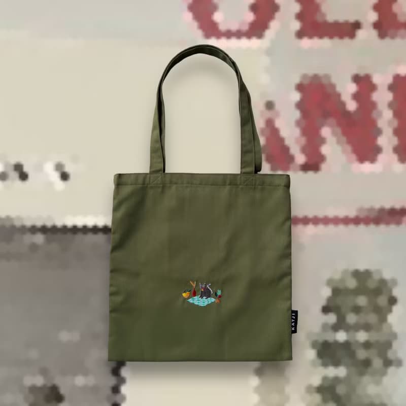 Tote Bag : Picnic Cat