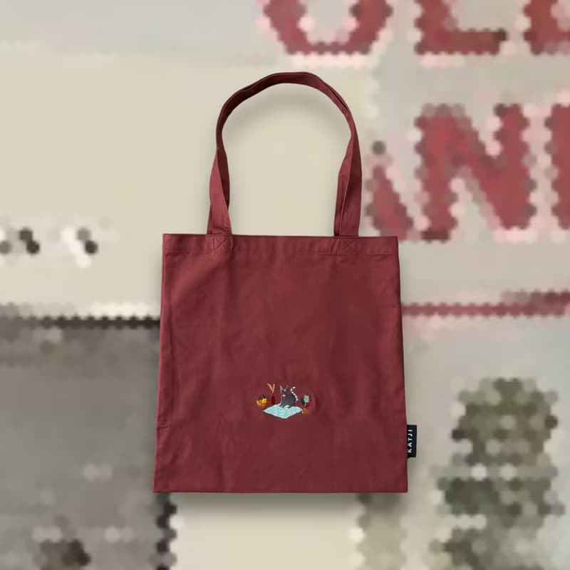 Tote Bag : Picnic Cat