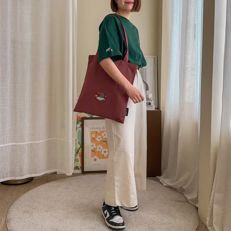 Tote Bag : Picnic Cat