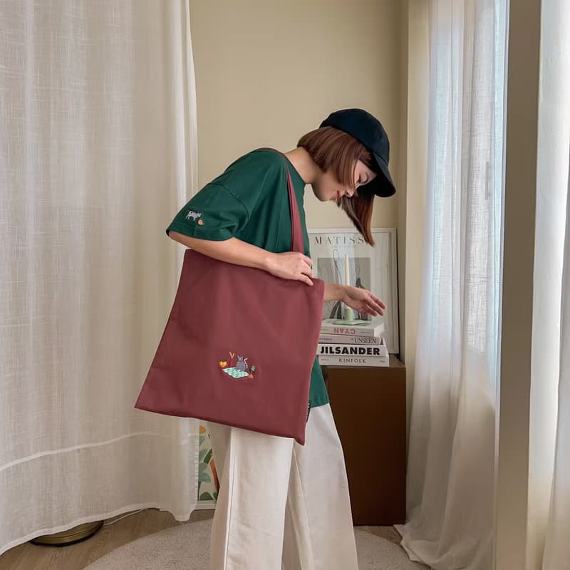 Tote Bag : Picnic Cat