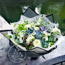 多肉鮮花花束(預購中)