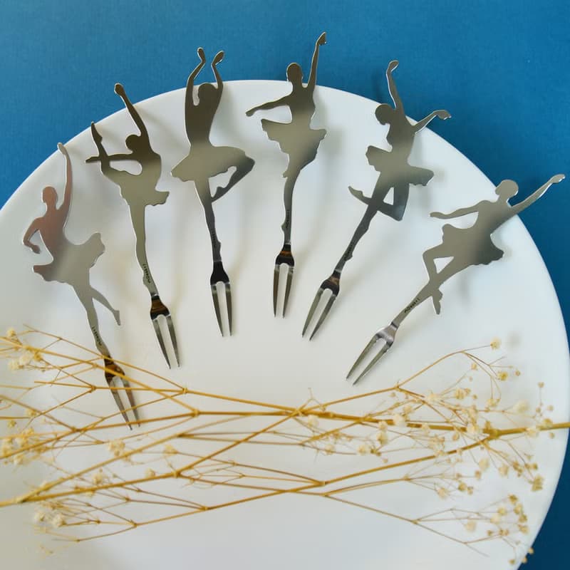 Desk+1 首席芭蕾水果叉(2入組)