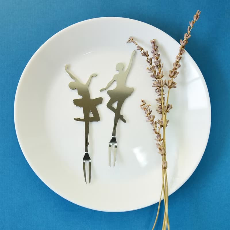 Desk+1 首席芭蕾水果叉(2入組)