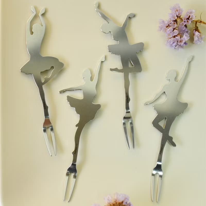 Desk+1 首席芭蕾水果叉(2入組)