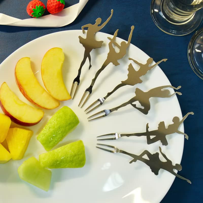 Desk+1 首席芭蕾水果叉(2入組)