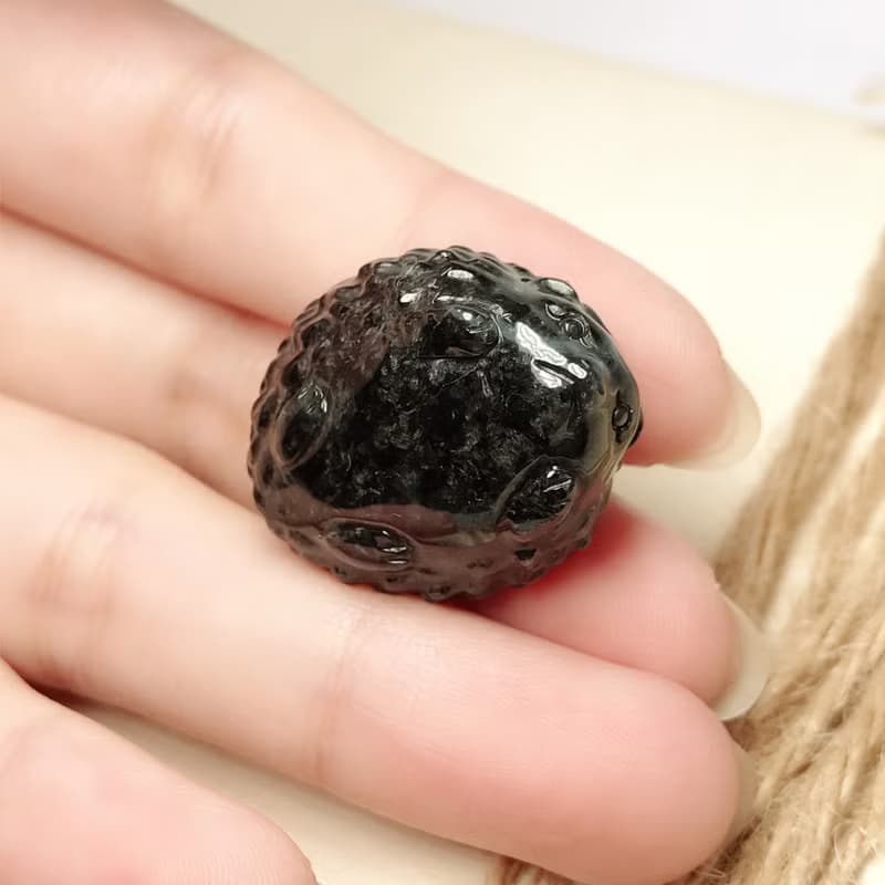 烏雞翡翠刺蝟| 天然緬甸玉A貨翡翠| 送禮