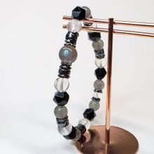 Sixcats 療癒系 守護款  Kage 影 水晶手鍊 禮物