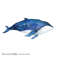 聯名款插畫手錶-星座鯨魚-牡羊座_金牛座_射手座_處女座