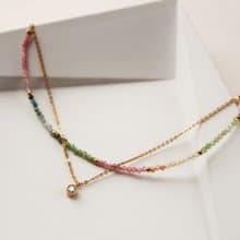 Colorful。碧璽漸層手鍊