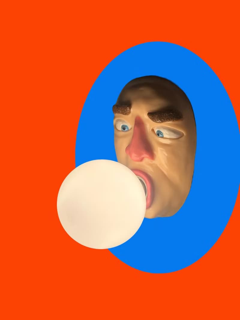 Sucker lamp