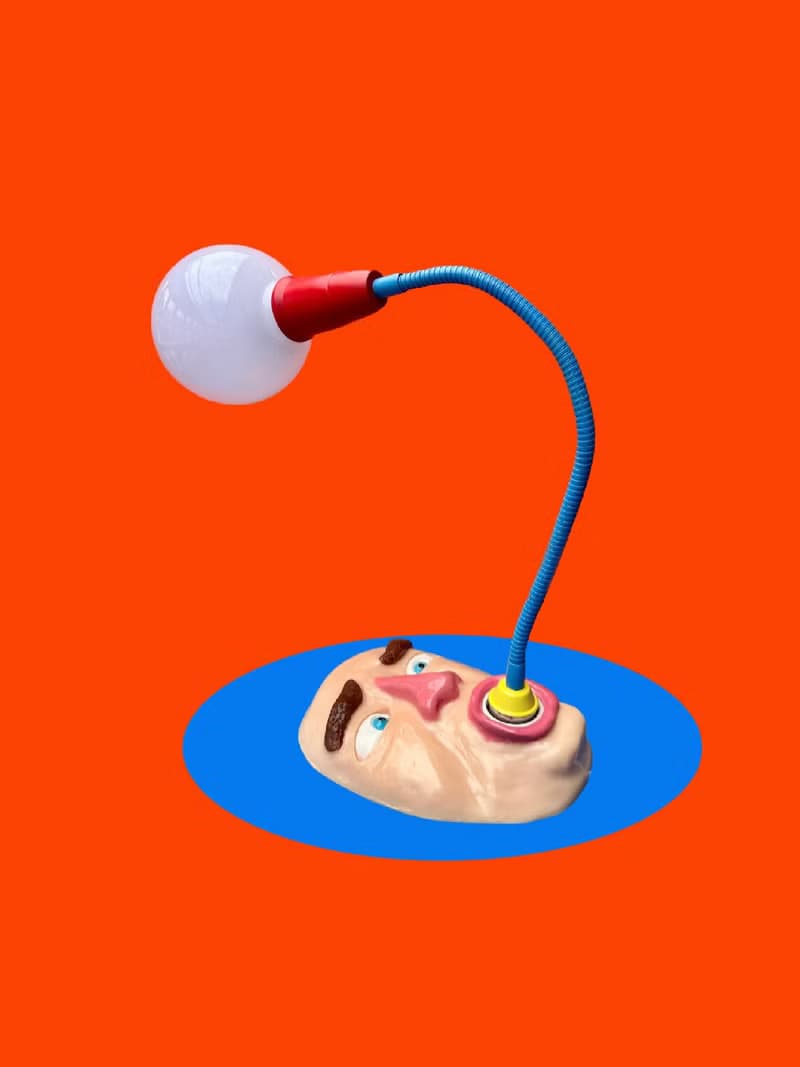 Sucker lamp