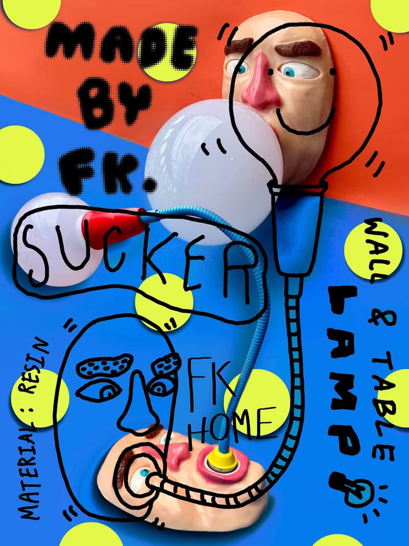 Sucker lamp