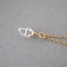 14kgf Herkimer Diamond Necklace 【M】