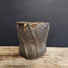 柴燒/盆器/植木鉢/塊根盆