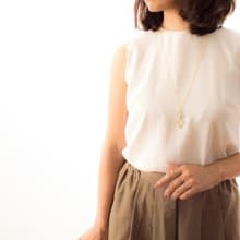 Necklace/Rhombus Long Necklace/飾品 項鍊