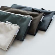 【2TONE long wallet】5つの収納 軽量高機能ナイロン