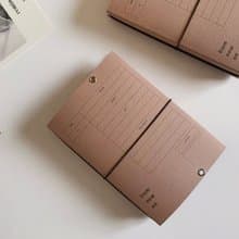 From Now On | Mini Notebook Set (3pcs, Pocket Storage Cover)