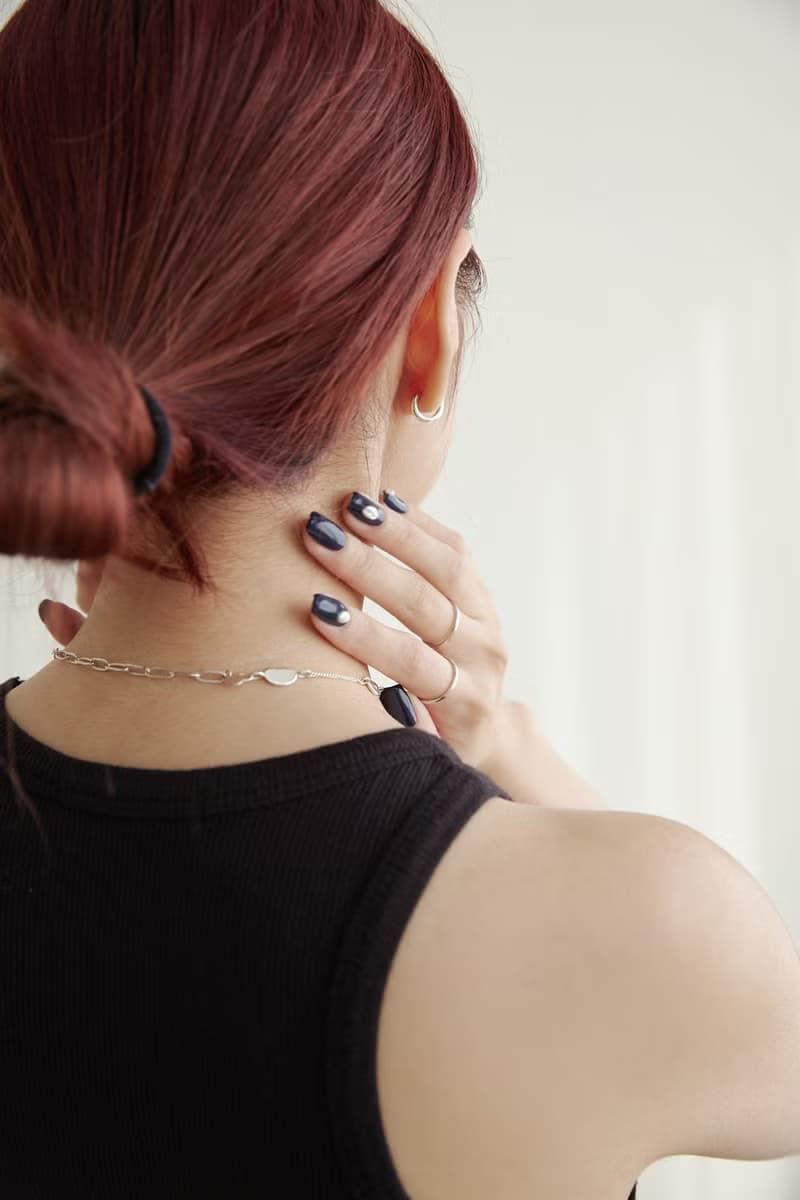 Round Huggie Earring 弧形圈圈耳環