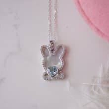 Natural Topaz Pendant and Necklace Sterling silver 925.