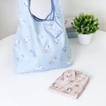 Peanuts Snoopy FlexBag超輕量折疊購物袋-史努比 附登山扣可吊掛