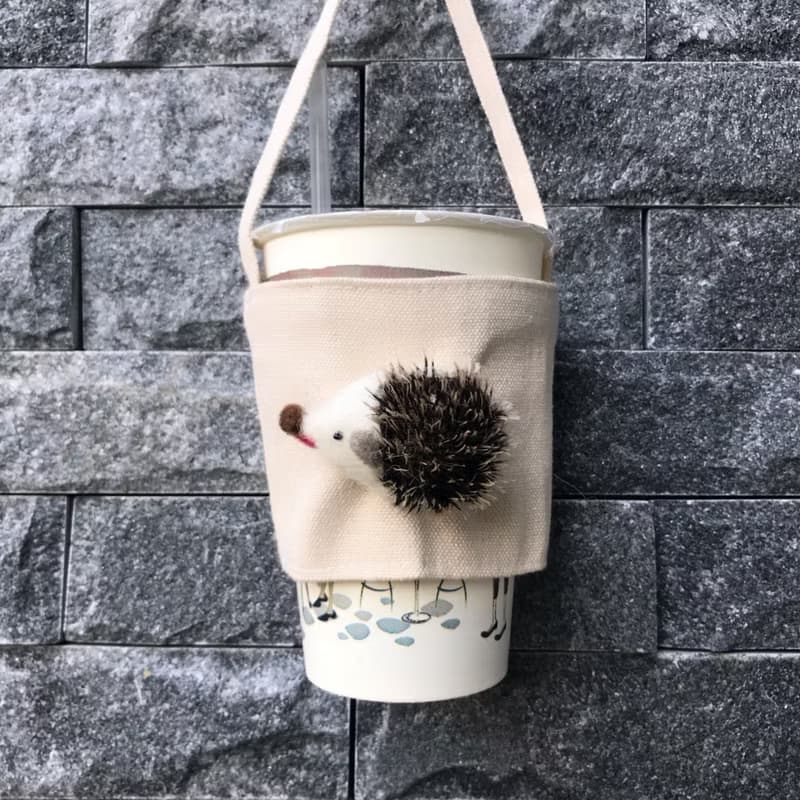 小刺蝟飲料杯套