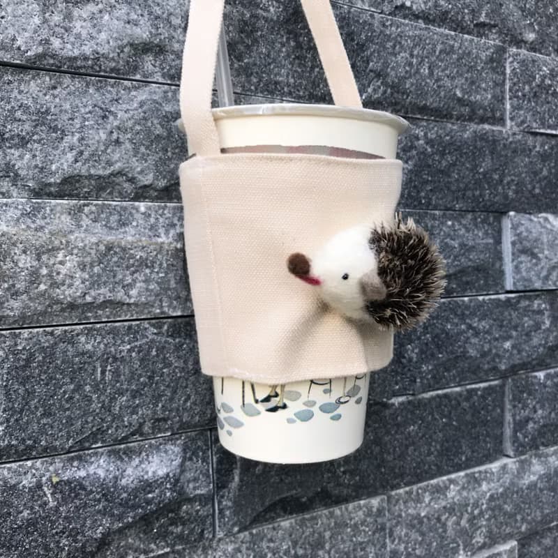小刺蝟飲料杯套
