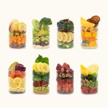 【天然蔬果昔】好營養活力組+日常保養組-8包入
