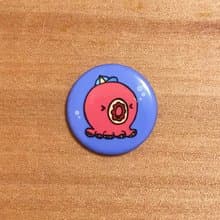 巧克力甜甜圈章魚--繽紛徽章