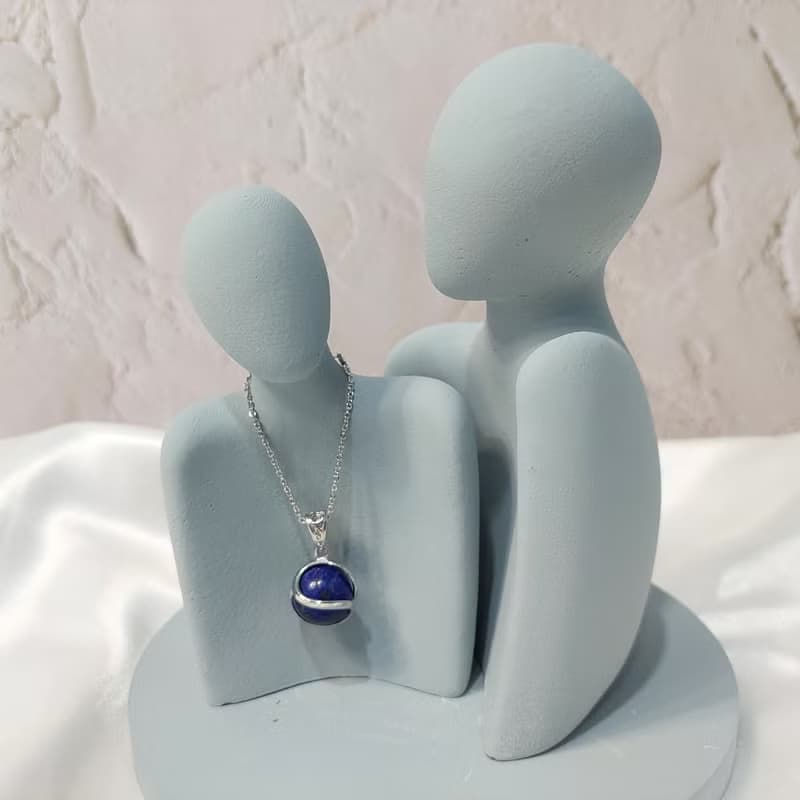 天然青金石項鍊