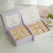 Mini Bear 3 迷你熊3  甜蜜篇/憂郁篇  手帳印章