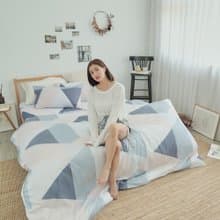 柔絲萊賽爾纖維 床包組 薄被套 鋪棉兩用被/台灣製床單/HT038