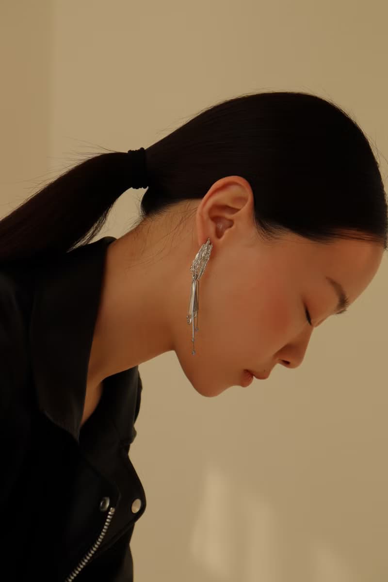 2021月球表面耳環/耳針耳夾 耳夾耳環 樹脂 925銀 時尚 聖誕節