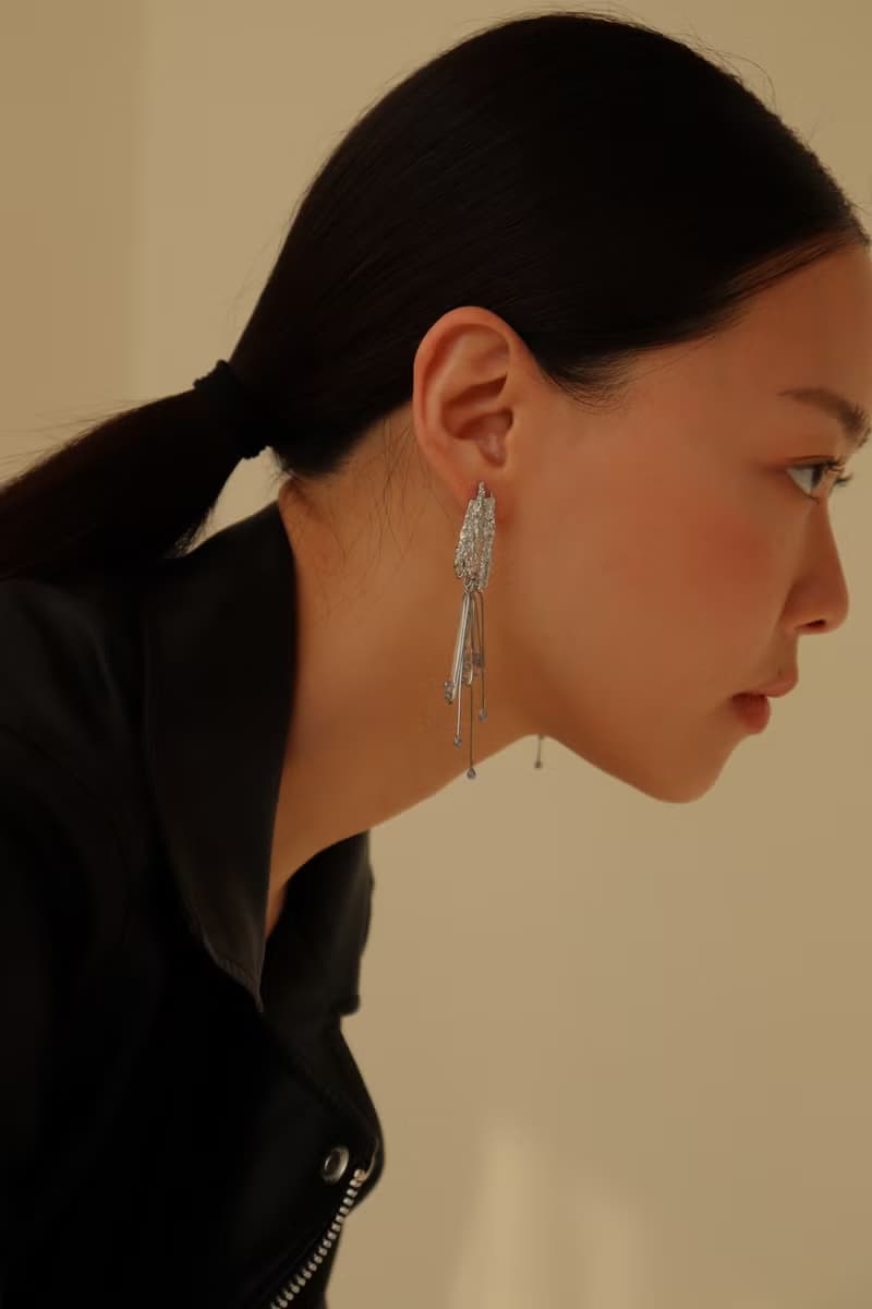 2021月球表面耳環/耳針耳夾 耳夾耳環 樹脂 925銀 時尚 聖誕節