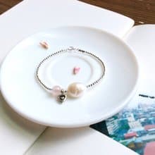Ops Rose Quartz silver Handmade Gemstone-粉晶/手工/純銀/戀愛
